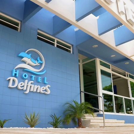 Hotel Delfines - A 2 Calles Del Acuario ベラクルス エクステリア 写真