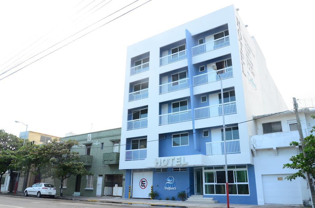 Hotel Delfines - A 2 Calles Del Acuario ベラクルス エクステリア 写真